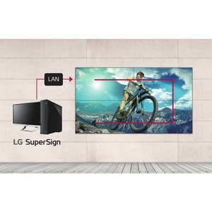 LG 55VM5E Digital Signage Display - 139.7 cm (55") LCD - 1920 x 1080 - LED - 500 cd/m² - 1080p - HDMI - USB - DVI - Serial