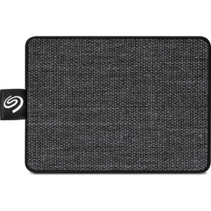 Seagate One Touch STJE1000400 1 TB Portable Solid State Drive - External - Black - Notebook Device Supported - USB 3.0 Typ