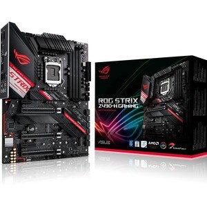 Asus ROG Strix Z490-H GAMING Desktop Motherboard - Intel Chipset - Socket LGA-1200 - Intel Optane Memory Ready - ATX - 128
