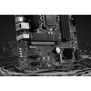 MSI B560M PRO-VDH Desktop Motherboard - Intel Chipset - Socket LGA-1200 - Intel Optane Memory Ready - Micro ATX - Core i3,