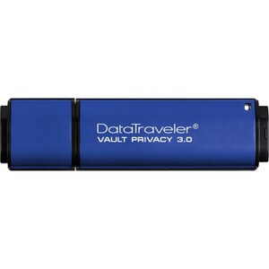 Kingston DataTraveler Vault 32 GB USB 3.0 Flash Drive - 250 MB/s Read Speed - 40 MB/s Write Speed - 5 Year Warranty