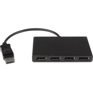StarTech.com DisplayPort to DisplayPort Multi Monitor Splitter - 4-Port MST Hub - DP 1.2 to 4x DP MST Hub - 3840 × 2160 - 