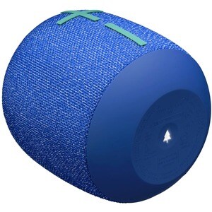 Ultimate Ears WONDER­BOOM 2 Portable Bluetooth Speaker System - Bermuda Blue - 75 Hz to 20 kHz - 360° Circle Sound - Batte