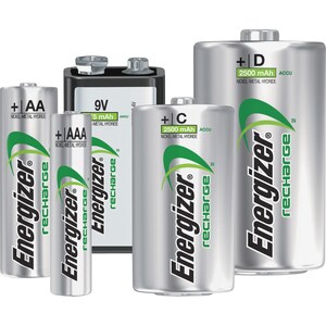 Energizer Recharge Power Plus Rechargeable AA Batteries, 2 Pack - For Multipurpose - Battery Rechargeable - AA - Nickel Me