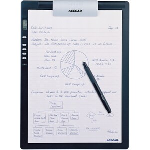 Solidtek Acecad DigiMemo L2 8.5" x 11" digital notepad for PC & Mac DM-L2 - Electromagnetic Pen - PC