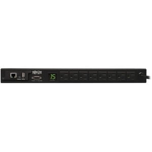 Tripp Lite PDU 1.4kW Single-Phase Monitored PDU with LX Platform Interface 120V Outlets (8 5-15R) 5-15P 12 ft. (3.66 m) Co