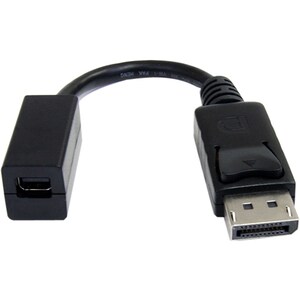 StarTech.com 15 cm DisplayPort to Mini DisplayPort Video Cable Adapter - M/F - 0,15 m DP to Mini DP - First End: 1 x 20-pi