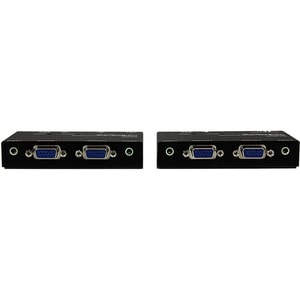 StarTech.com Extender video VGA via Cat5, con audio e calibrazione RGB SKEW - 1 Dispositivo d'ingresso - 4 Dispositivo di 