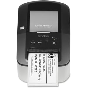 Brother QL-700 Direct Thermal Printer - Monochrome - Desktop - Label Print - 58.42 mm (2.30") Print Width - 150 mm/s Mono 