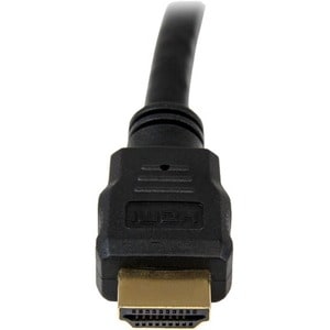 StarTech.com Cable HDMI® de alta velocidad de 3m - 2x HDMI Macho - Negro - Ultra HD 4k x 2k - Extremo prinicpal: 1 x HDMI 