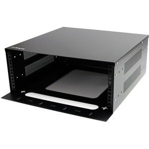 StarTech.com Wallmount Server Rack - Low-Profile Cabinet for Servers with Vertical Mounting - 4U - Wallmount your server o