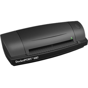 DocketPORT DP687 Card Scanner - 48-bit Color - 8-bit Grayscale - USB