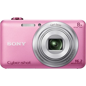 Sony Cyber-shot DSC-WX60 16.2 Megapixel Compact Camera - Pink - 1/2.3" Exmor R CMOS Sensor - 2.7"LCD - 8x Optical Zoom - 3