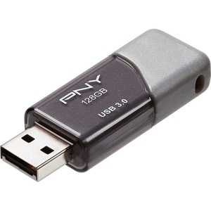 PNY 128GB USB 3.0 (3.1 Gen 1) Type A Flash Drive - 128 GB - USB 3.0 (3.1 Gen 1) - 190 MB/s Read Speed - 130 MB/s Write Spe