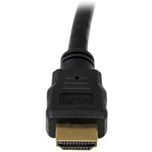 StarTech.com Cable HDMI® de alta velocidad 1,5m - 2x HDMI Macho - Negro - Ultra HD 4k x 2k - Extremo prinicpal: 1 x HDMI M