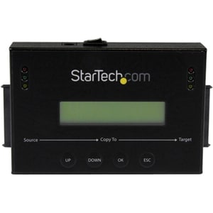 StarTech.com Duplicador Clonador Autónomo Externo de Discos Duros HDD SATA de 14GBpm - Borrador Sanitizer