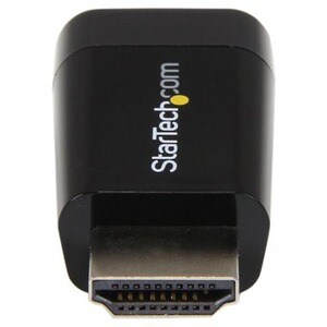 StarTech.com Compact HDMI to VGA Adapter Converter - 1920x1200/1080p - 1 x HDMI Male Digital Video - 1 x HD-15 Female VGA 