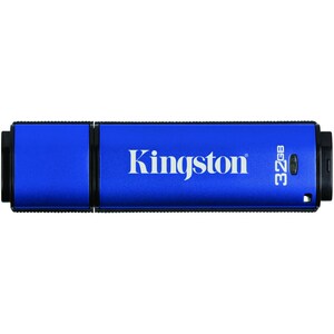 Kingston DataTraveler Vault 32 GB USB 3.0 Flash Drive - 250 MB/s Read Speed - 40 MB/s Write Speed - 5 Year Warranty