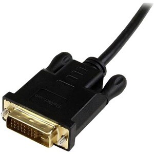 StarTech.com 6ft Mini DisplayPort to DVI Cable, Active Mini DP to DVI-D Adapter/Converter Cable, 1080p Video, mDP to DVI M
