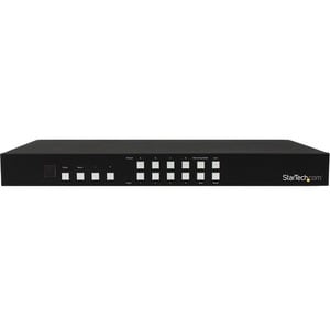 StarTech.com 4x4 HDMI Matrix Switch with Picture-and-Picture Multiviewer or Video Wall - 4x4 Matrix Switch with Video Comb