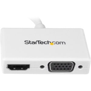 StarTech.com Adattatore Mini DisplayPort a HDMI e VGA - Convertitore audio/video da viaggio mDP 2 in 1 - 1920x1200 / 1080p