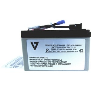 V7 RBC48 UPS Replacement Battery for APC - 24 V DC - Lead Acid - Leak Proof/Maintenance-free - 3 Year Minimum Battery Life