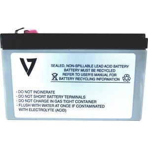 V7 RBC2 UPS Replacement Battery for APC - 12 V DC - Lead Acid - Leak Proof/Maintenance-free - 3 Year Minimum Battery Life 
