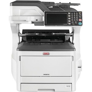 Oki MC800 MC873DN LED Multifunction Printer - Colour - Copier/Fax/Printer/Scanner - 23 ppm Mono/23 ppm Color Print - 1200 