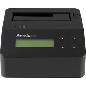 StarTech.com Stazione Dock Eraser USB 3.0 autonoma per dischi rigidi SATA da 2,5" / 3,5" - 1 x Disco rigido supportato - 1