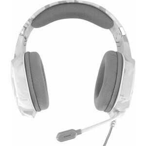 Auriculares Trust GXT 322W Cableado De Diadema Estéreo - Blanco, Camuflaje - Circumaural - 200 cm Cable - Mini-Jack