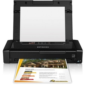 Epson WorkForce WF-10 Portable Inkjet Printer - Color - 7 ppm Mono / 4 ppm Color - 5760 x 1440 dpi Print - Automatic Duple