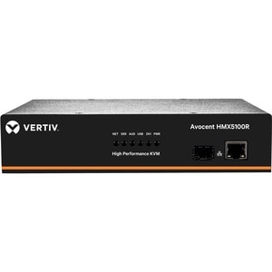 Vertiv Avocent HMX5100R KVM switch Rack mounting Blue. Keyboard port type: USB, Mouse port type: USB, Video port type: DVI