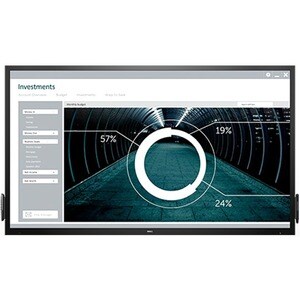 Dell C7017T 176.5 cm (69.5") LCD Touchscreen Monitor - 16:9 - 6 ms - 1778 mm Class - InfraredMulti-touch Screen - 1920 x 1