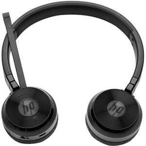 HP Wireless Over-the-head Stereo Headset - Binaural - Supra-aural - 3000 cm - Bluetooth - Noise Canceling