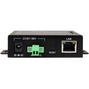 2 Port Serial-to-IP Ethernet Device Server - RS232 - Metal and Mountable - Serial Device Server - RS232 Serial-Over-IP (NE