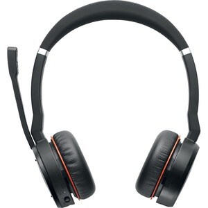 Jabra Evolve 75 Headset MS Stereo - Stereo - Wireless - Bluetooth - 3048 cm - 20 Hz - 20 kHz - Over-the-head - Binaural - 