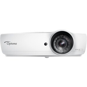 Optoma EH460ST 3D Ready Short Throw DLP Projector - 16:9 - 1920 x 1080 - Rear, Ceiling, Front - 1080p - 2500 Hour Normal M