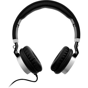 V7 HA601-3EP Wired Over-the-head Stereo Headset - Black, Silver - Binaural - Circumaural - 32 Ohm - 20 Hz to 20 kHz - 180 