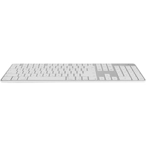 Macally 104 key Aluminum Ultra Slim USB Wired Keyboard for Mac - Cable Connectivity - USB Interface - 104 Key - Computer -