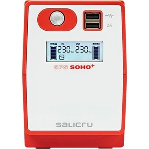 SAI de línea interactiva Salicru SPS SOHO+ SPS 850 SOHO+ - 850 VA/480 W - Torre - 4 Hora(s) Tiempo de Recarga de Batería -