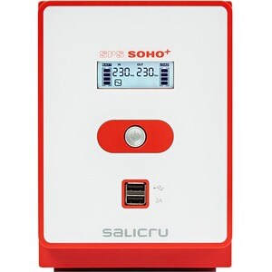 SAI de línea interactiva Salicru SPS SOHO+ SPS 1600 SOHO+ IEC - 1,60 kVA/960 W - Torre - 4 Hora(s) Tiempo de Recarga de Ba