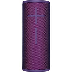 Ultimate Ears BOOM 3 Portable Bluetooth Speaker System - Ultraviolet Purple - 90 Hz to 20 kHz - 360° Circle Sound - Batter