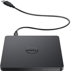 Dell DW316 DVD-Writer - External - Black - DVD±R/±RW Support - USB 2.0 - Slimline