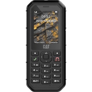 Caterpillar B26 Feature Phone - 6.1 cm (2.4") QVGA 320 x 240 - 208 MHz - 2G - Black - Bar - Spreadtrum SC6531F SoC - 2 SIM