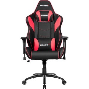 AKRACING Core Series LX Plus Gaming Chair - For Gaming - Foam, Metal, PU Leather - Red