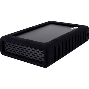 Fantom Drives FD DUO - Portable 2 Bay SSD RAID Enclosure Silicone Bumper Add-On - Black - (DMR000ERB) - DUO Portable SSD R