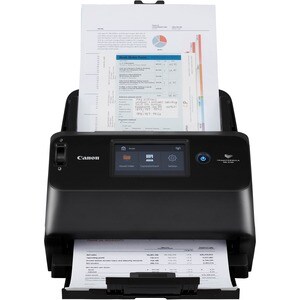Canon imageFORMULA DR-S150 Sheetfed Scanner - 600 dpi Optical - 24-bit Color - 8-bit Grayscale - 45 ppm (Mono) - 45 ppm (C