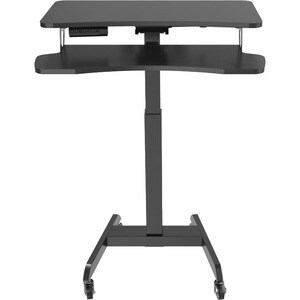 V7 DTMWS Computer Stand - 37 kg Load Capacity - 128 cm Height x 26.7 cm Width - Floor Stand