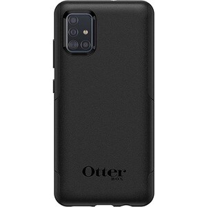 OtterBox Commuter Case for Samsung Galaxy A51 Smartphone - Black - Drop Resistant, Bump Resistant, Impact Absorbing - Synt