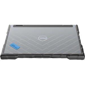 Gumdrop DropTech for Dell 3390 2-in-1 Latitude - For Dell Notebook - Black, Clear - Drop Resistant, Shock Resistant - Sili